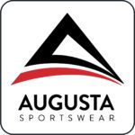 Augusta Sportswear logo featuring black and red.