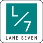 Lane Seven logo with L/7 design.