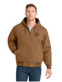 CornerStone Washed Duck Cloth Insulated Hooded Work Jacket - CSJ41