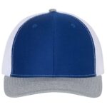 Royal/ White/ Heather Grey