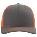 Charcoal/Neon Orange