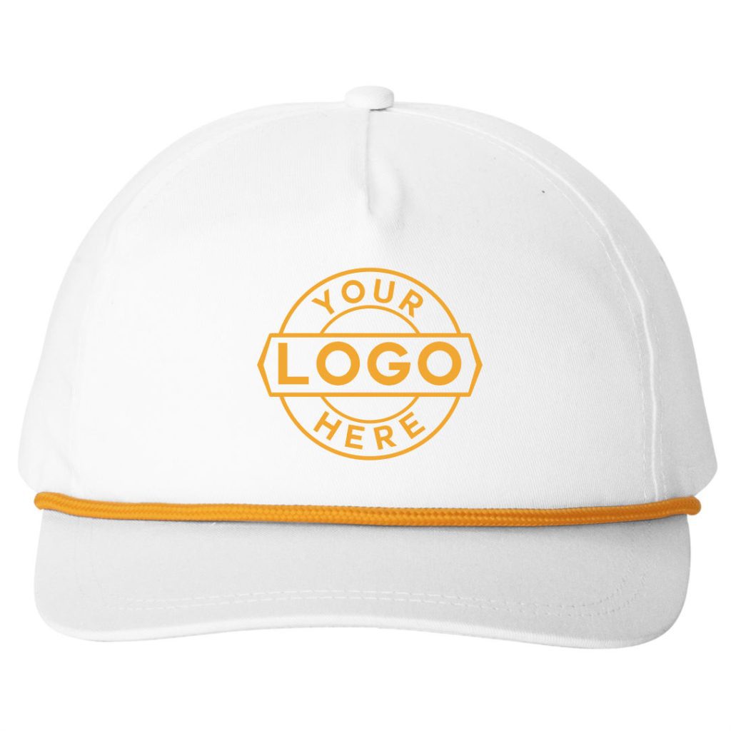Port Authority Snapback Five-Panel Rope Cap - C962