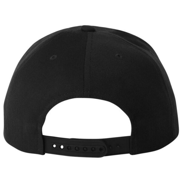 Yupoong Premium Flat Bill Snapback Cap - 6089M - Image 2
