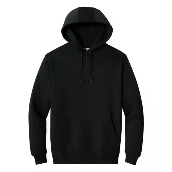 CornerStone® Tough Fleece Pullover Hoodie - CSF630 — Black front